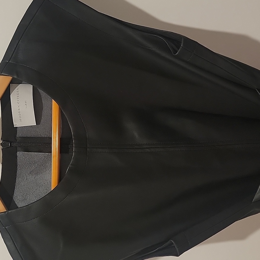 Modern Citizen Faux Leather Dress - Picture 2 of 7